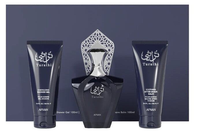 Afnan Turathi Blue Edp Set Men